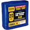 Core Tarps Heavy Duty Tarp, 12 ft L x 0.5 mm H x 12 ft W, 20 Mil, Blue, Polyethylene CT-705-12X12 - alternate 1